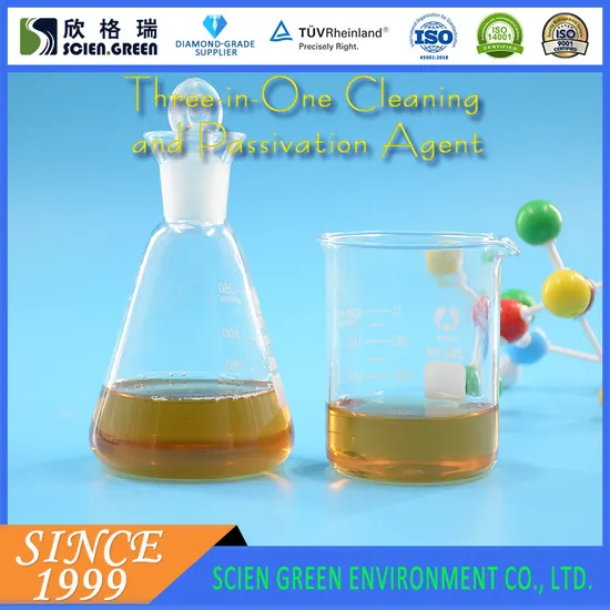 3-in-1 Acidic Cleaning Passivation Agent for Industrial Equipment with 95% Oil & Rust Washing Rate