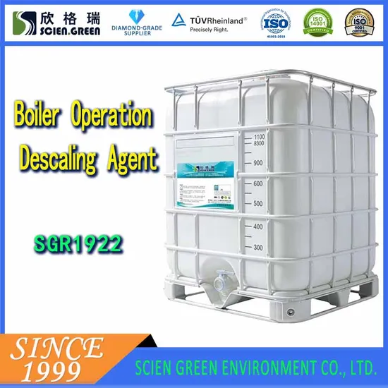 Boiler Operation Descaling Agent On-Line Alkaline Scale Remover for Carbonate & Iron Scale in Steam Boiler