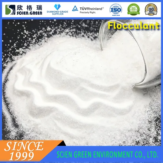 Cationic Polyacrylamide Flocculant for Industrial Circulating Water Treatment 25kg
