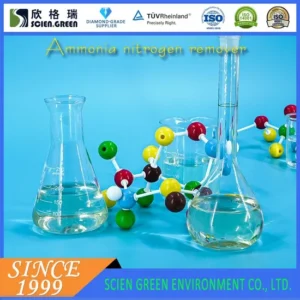 Ammonia Nitrogen Removing Agent for Water Treatment, Light Yellow Transparent Liquid, 25kg/200kg/1ton Drum