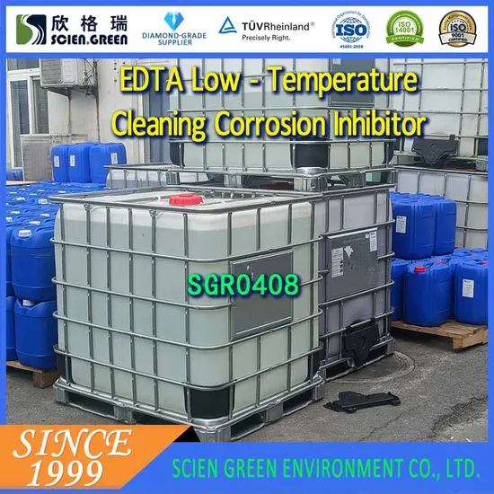 EDTA High-Temperature Cleaning Corrosion Inhibitor for Boiler Acid Cleaning 90-95°C, Neutral Liquid, ≥98% Active Content