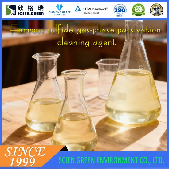 Ferrous Sulfide Vapor Phase Passivation Cleaning Agent for Petrochemical Equipment H2s Deodorization