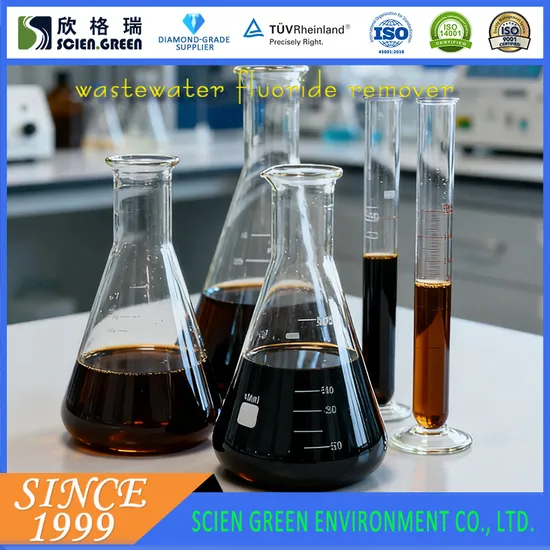 Fluoride Remover for Industry Wastewater Defluorination with 25kg/200kg/1ton Drum Package