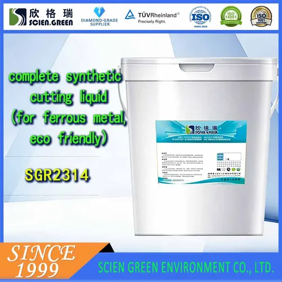 Fully Synthetic Cutting Fluid SGR2314 for Cast Iron & Carbon Steel Machining with Extreme Pressure Lubrication