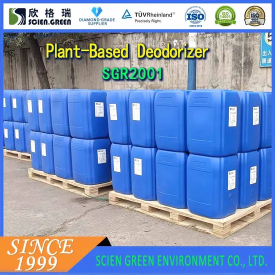 High-Concentration Plant-Based Garbage Deodorizer SGR2001 for Waste-to-Energy Power Plants