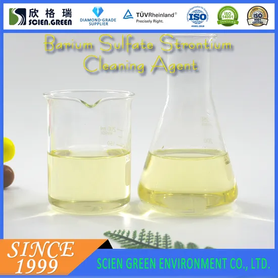 High Efficiency Barium Sulfate Scale Remover for Mvr Unit Heat Exchanger Pipeline Cleaning with pH ≥11.0