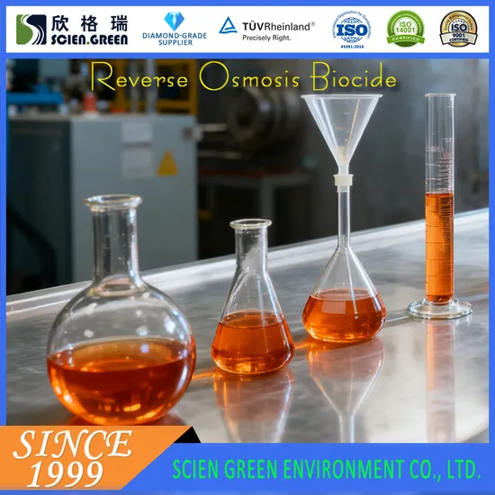 Reverse Osmosis Biocide for Industrial Water Treatment - ProtectMBC 1563W Orange Liquid