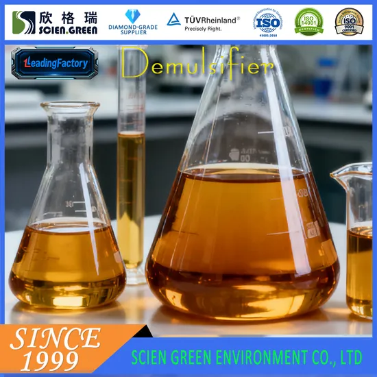 High-Efficiency Water-Soluble Demulsifier for Tar Dewatering Units with ≥32% Solid Content