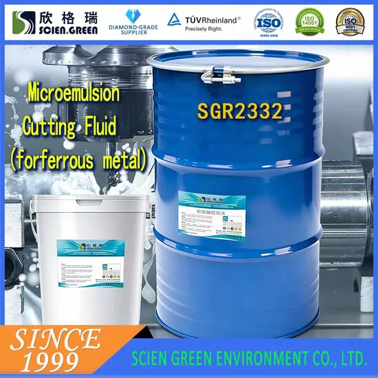 High-Performance Microemulsion Cutting Fluid for Steel with Anti-Rust & Iron Chip Sedimentation