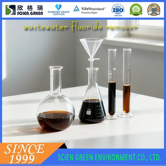 High Performance Liquid Fluoride Removal Agent for Wastewater Treatment with pH 2-5