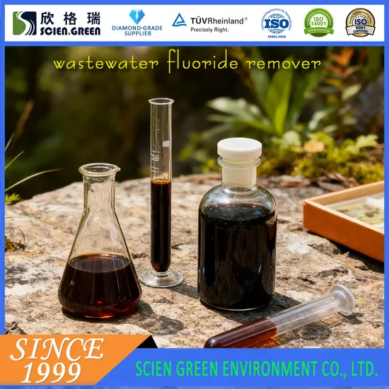 High Performance Liquid Fluoride Removal Agent for Wastewater Treatment with pH 2-5