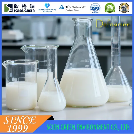 Silicone Defoamer SGR1833W for Wastewater Treatment, Non-Ionic White Milky Liquid 200-1500 MPa.S