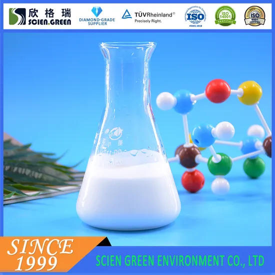 Industrial Circulating Water Wastewater Treatment Polyether Emulsion Defoamer SGR1800W with 1 Year Shelf Life