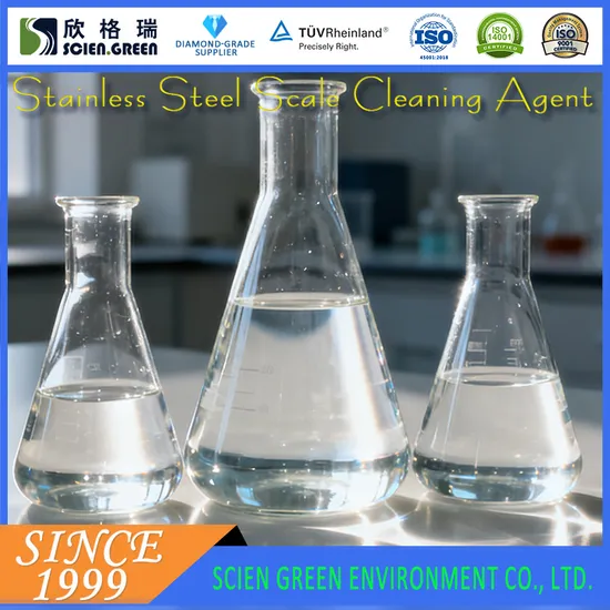 Stainless Steel Scale Cleaner for Heat Exchanger Evaporator Descaling, pH 2±0.5 Liquid Formula - Image 2