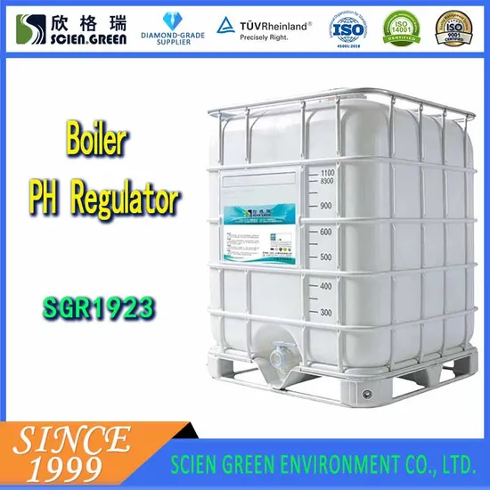 Liquid Boiler Water pH Adjuster for Steam Return Line Protection, Light Yellow Liquid with pH ≥9