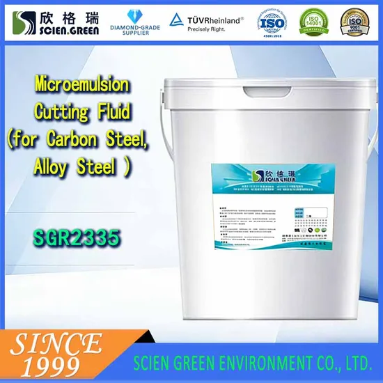 Microemulsion Cutting Fluid for Carbon Steel & Alloy Steel Machining with Extreme Pressure Lubrication