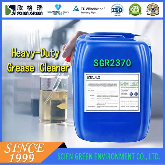 Multi-Surface Heavy Oil Stain Remover for Galvanized Steel & Machinery Alkaline Water-Miscible Formula
