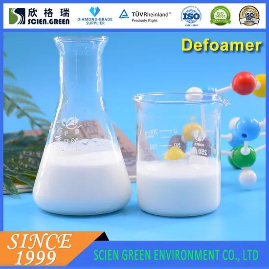 Emulsão antiespumante de silicone orgânico para tratamento de água de circulação industrial, não iônica <p>
