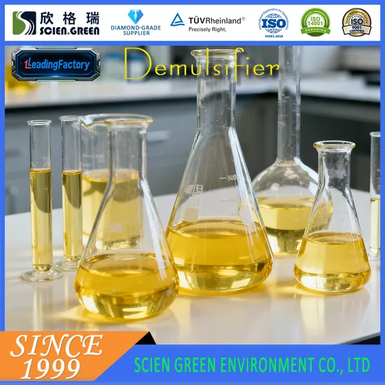Oil-Based Diluted Demulsifier for Petroleum Coke Wastewater Separation & Desalination - Alkaline Surface Disposal Agent
