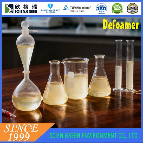 Polyether Ester Antifoam for Paper Making White Water Black Liquor Treatment with Defoaming Suppression
