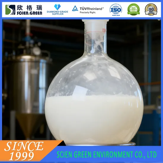 Silicone Defoamer for Papermaking Sewage Treatment, Non-Ionic White Emulsion Liquid 7-8 pH