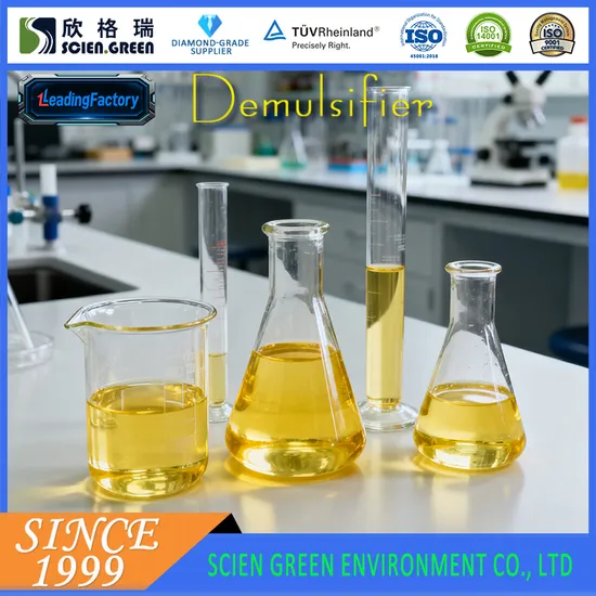 Petroleum Coke Demulsifier Original Liquid for Titanium Sponge Impeller Wash Water Treatment