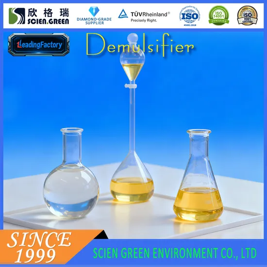 Petroleum Coke Demulsifier Tenfold Dilution for Sponge Titanium Impeller Wash Water Treatment