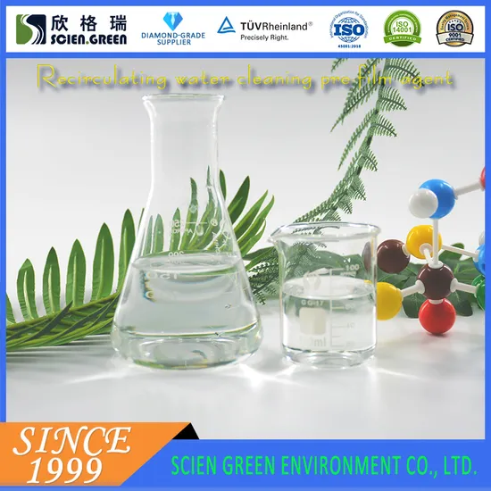 Recirculating Water Cleaning Pre-Film Stripping Agent for Cooling Water Systems with pH 2.0-4.0
