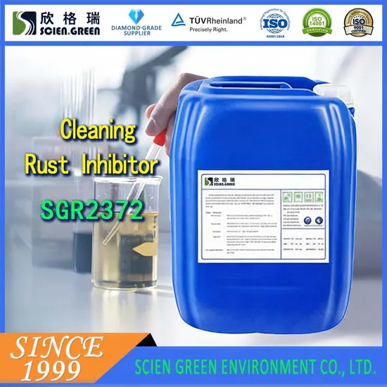 Sgr2372 Water-Based Degreaser for Steel Parts with Inter-Process Rust Prevention and Heavy-Oil Cleaning