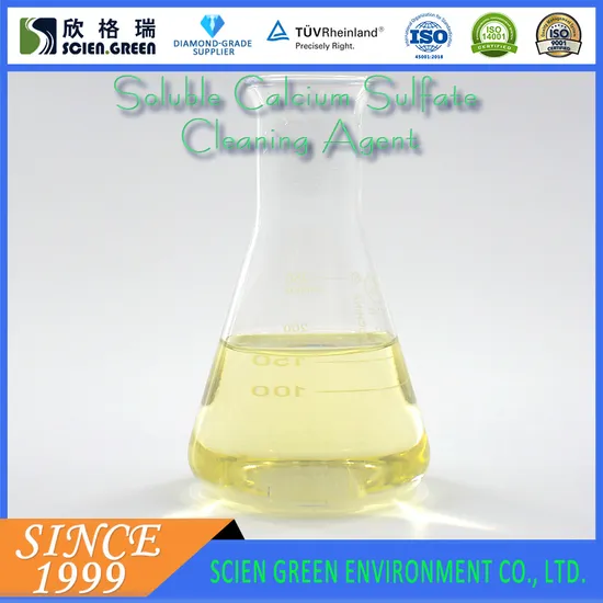 Soluble Calcium Sulfate Scale Remover – Neutral Non-Corrosive Liquid for Heat Exchangers