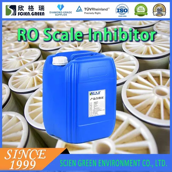 Industrial RO Membrane Cleaning Chemical Scale Inhibitor for Concentrated Water, Acidic Liquid 25kg Drum