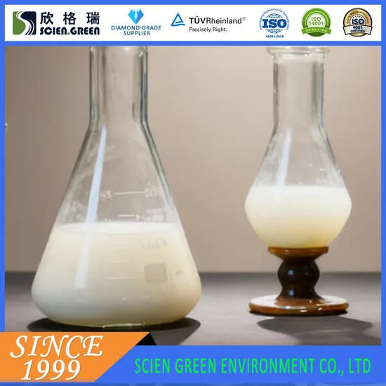 Silicone Defoamer for Textile Wastewater Treatment Non-Ionic White Emulsion Liquid