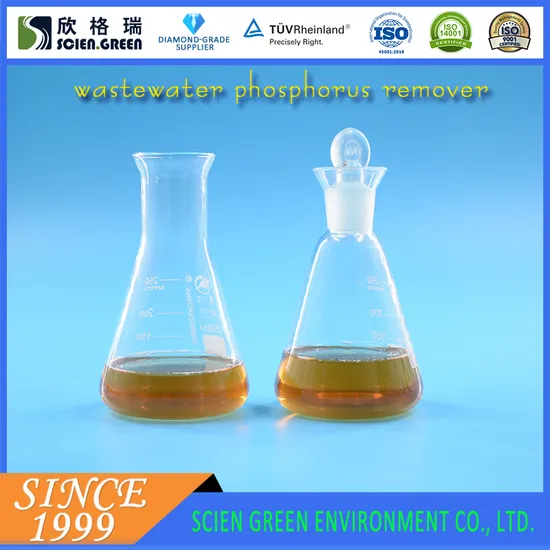 Wastewater Phosphorus Remover Dark Brown Liquid for Industrial Circulating Water Treatment