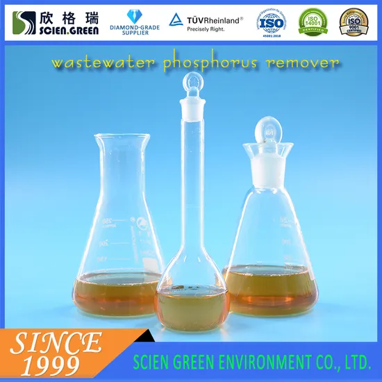 Wastewater Phosphorus Remover Dark Brown Liquid for Industrial Circulating Water Treatment
