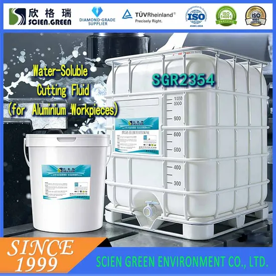 Water-Soluble Cutting Fluid SGR2354W for Carbon Steel Cast Iron Die-Cast Aluminum Metalworking