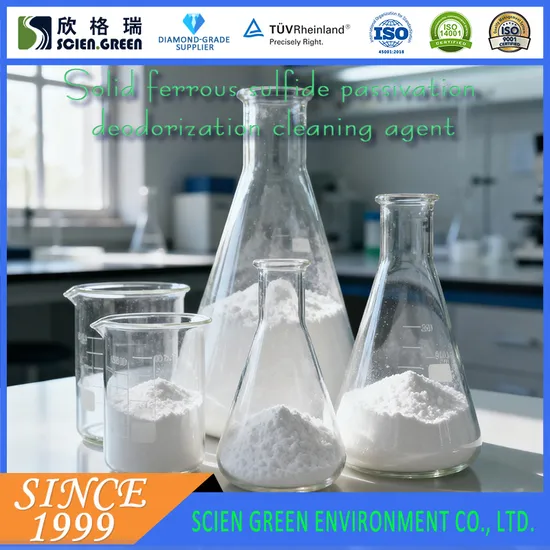 Ferrous Sulfide Solid Passivation Agent - H2S Odor Control Cleaner for Refinery Maintenance, White Powder - Image 2
