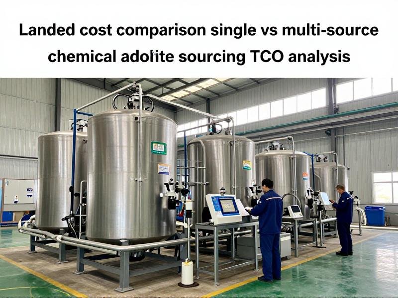 Landed cost comparison single vs multi-source