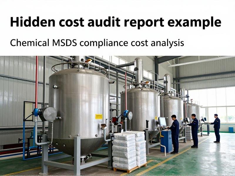 Hidden cost audit report example