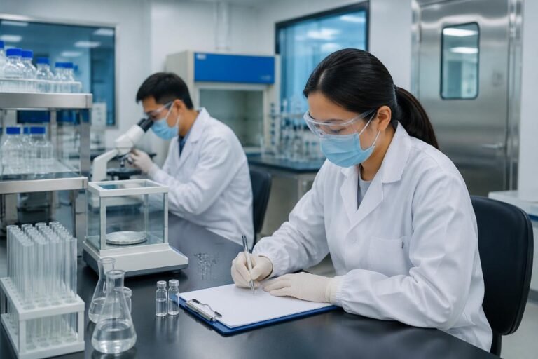 Certificate of Analysis verification process for health and medical products