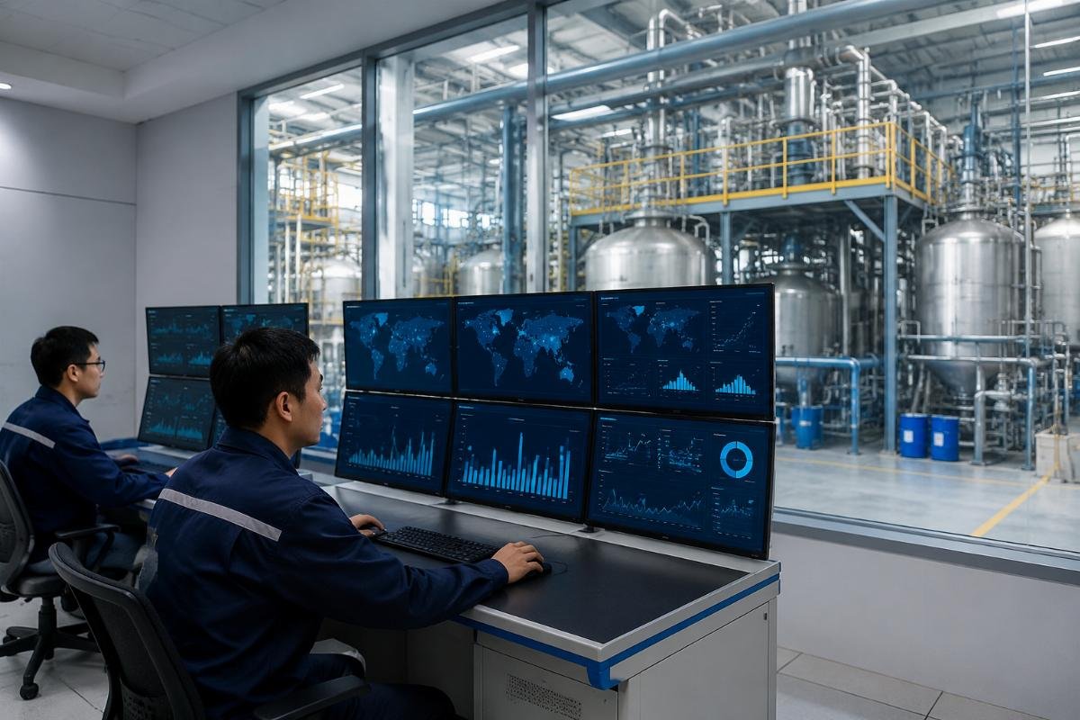 Multi-factory quality control dashboard