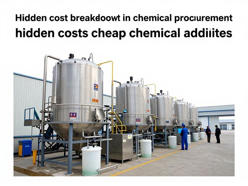 Hidden cost breakdown in chemical procurement