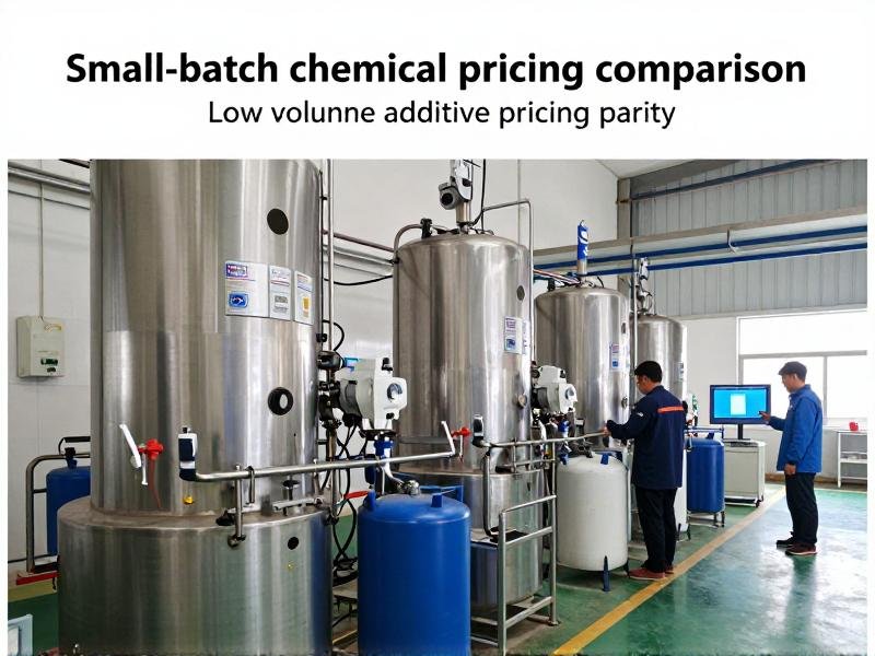 Small-batch chemical pricing comparison