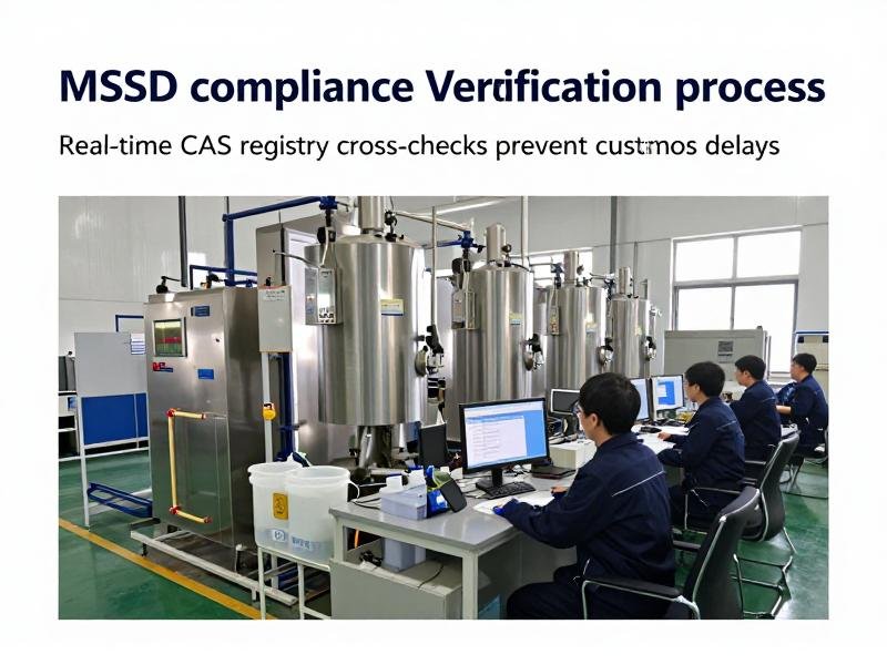 MSDS compliance verification process