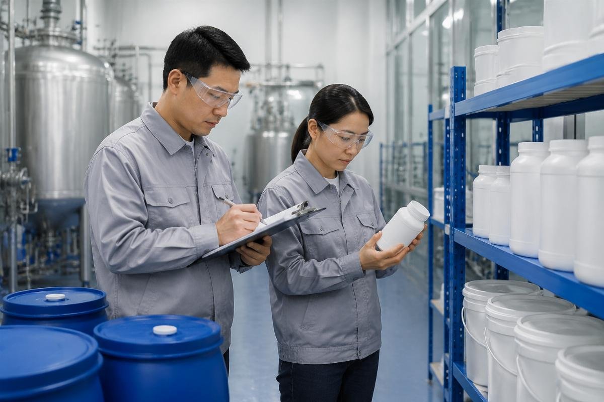Supplier quality assessment criteria Chemical supplier evaluation checklist